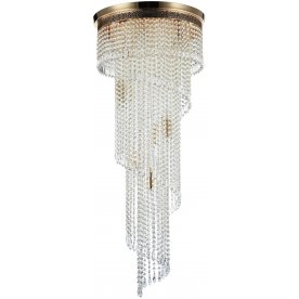 Каскадная люстра Cascade DIA522-CL-12-G