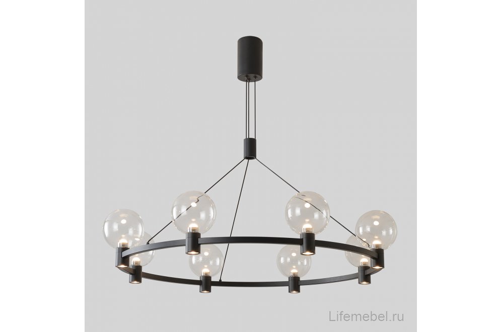 Люстра DUET SP56W LED BLACK