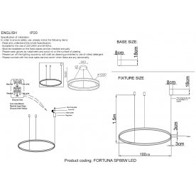 Люстра FORTUNA