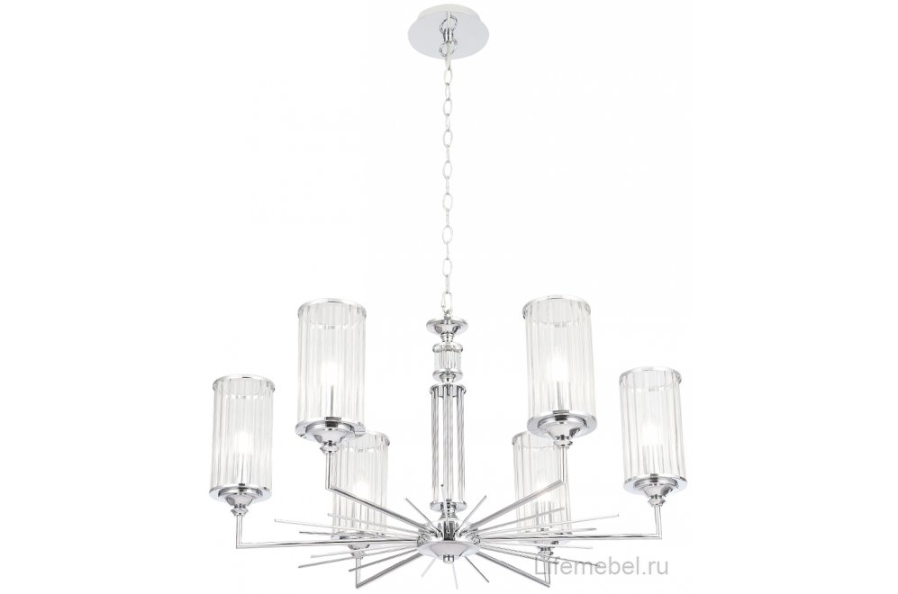 Люстра GLORIA SP6 CHROME