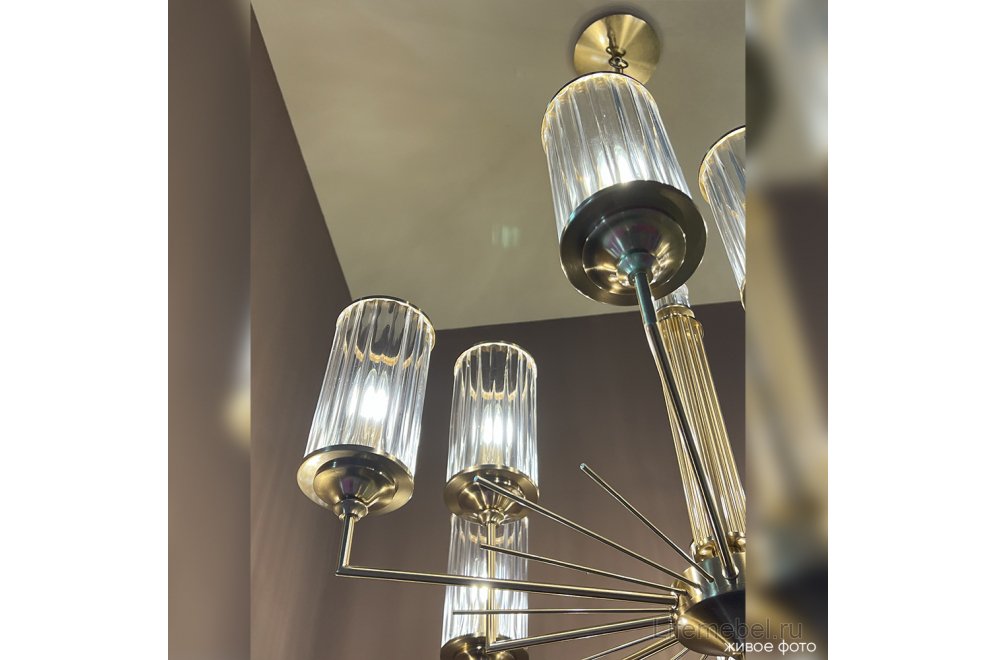 Люстра GLORIA SP9 BRASS