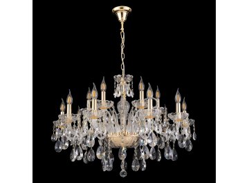 Люстра MONICA SP10+5 GOLD