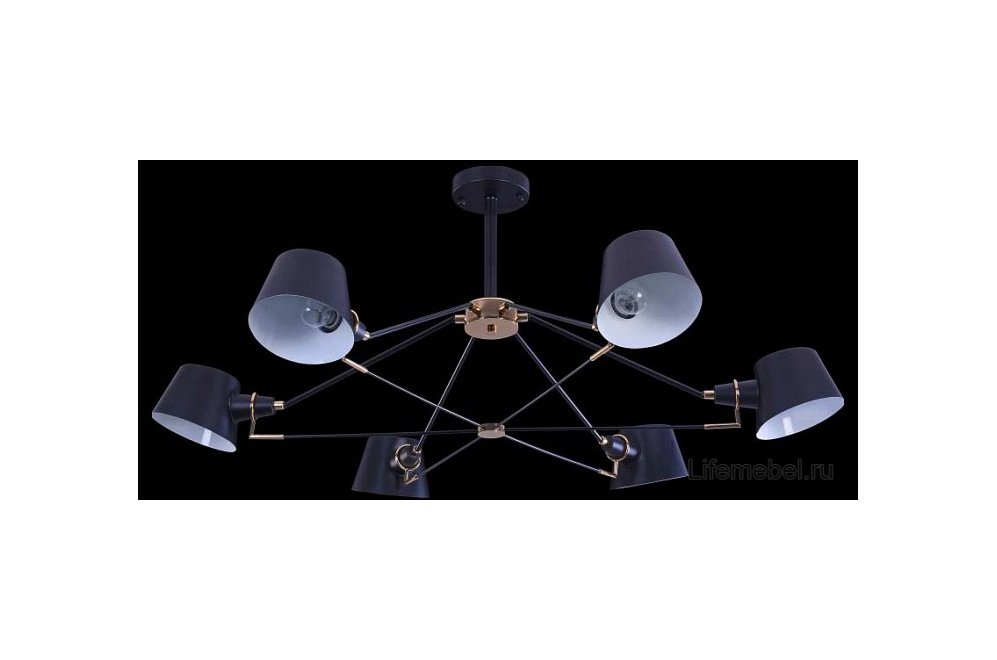 Люстра на штанге Abigail FR5038-CL-06-B