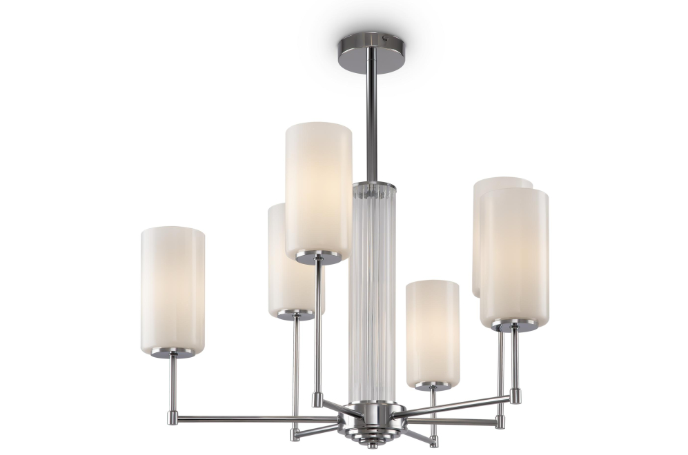 Люстра на штанге Agnes FR5184PL-06CH