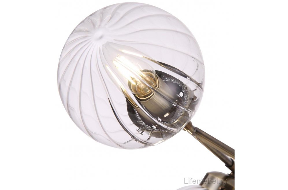 Люстра на штанге Daisy FR5041PL-08BS