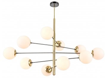 Люстра на штанге Direct WTL1060-10GD