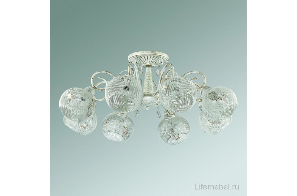 Люстра на штанге Elina 3231/8C