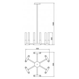 Люстра Flop 3390.12