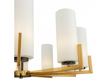 Люстра на штанге Fortano MOD089PL-10BS