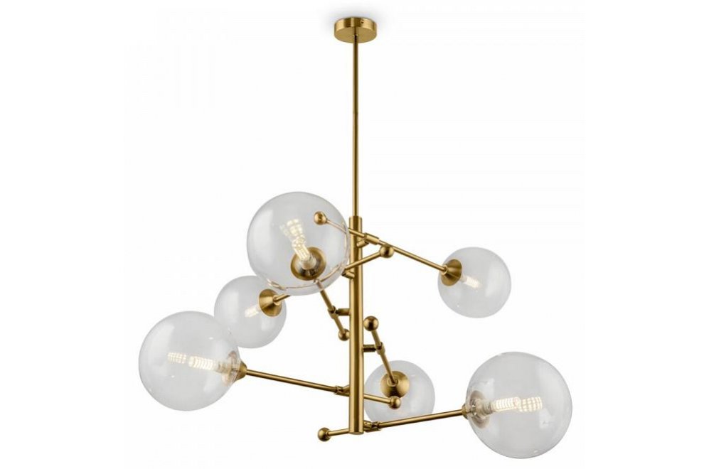 Люстра на штанге Maddison FR5115PL-06BZ