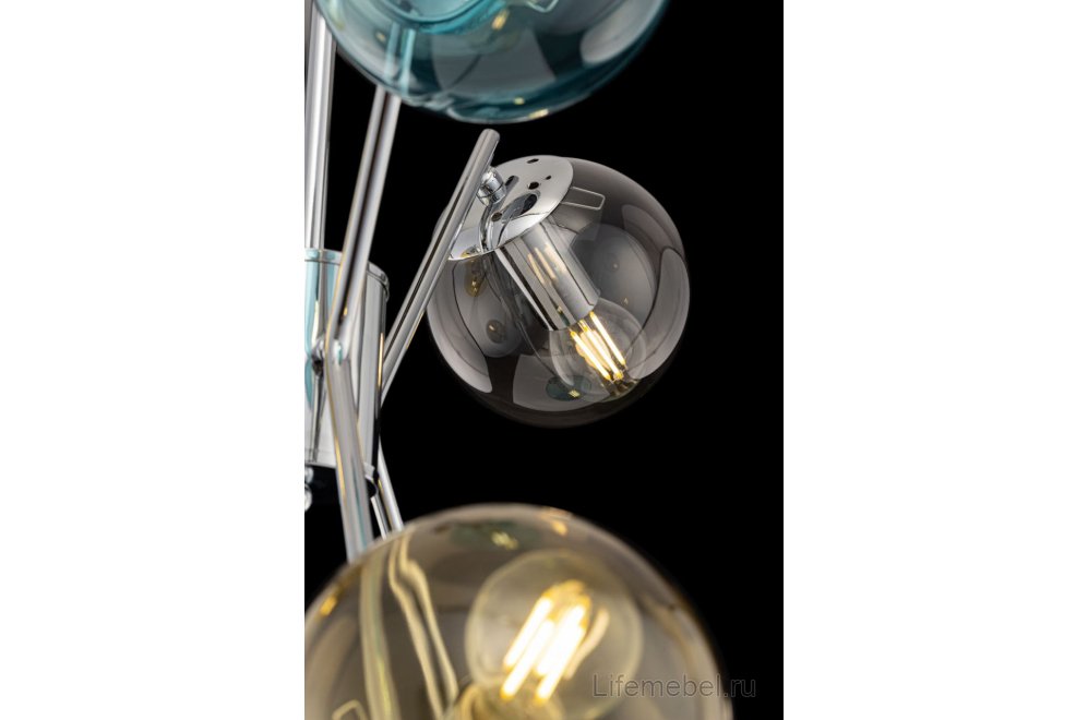 Люстра на штанге Nancy FR5083PL-08CH