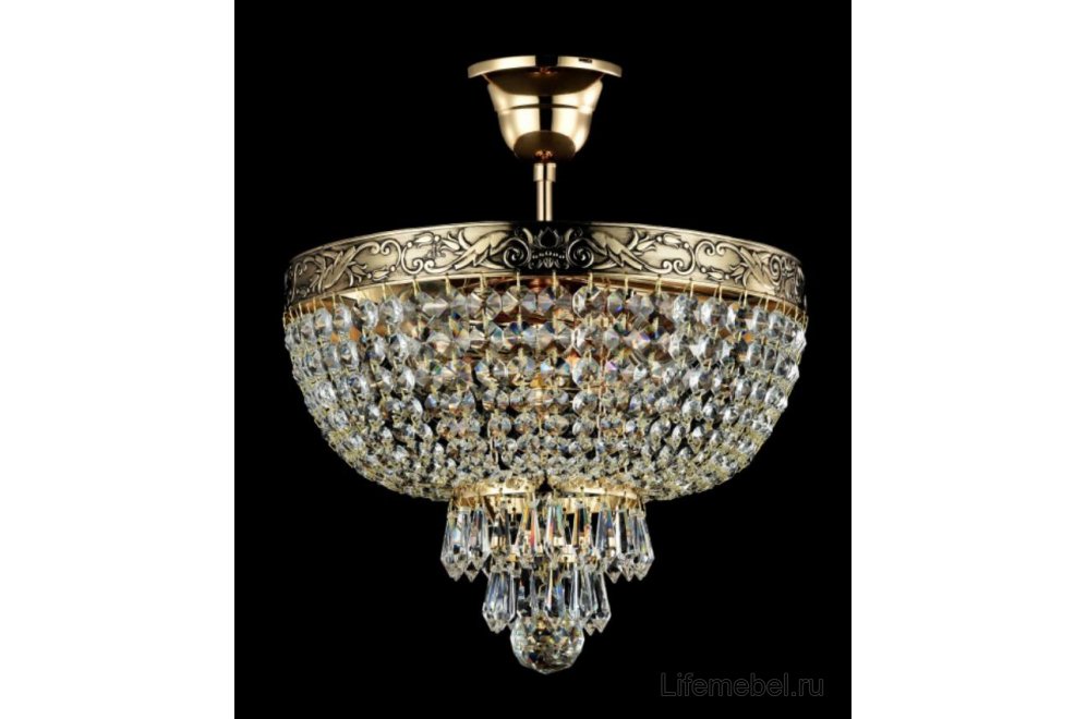 Люстра на штанге Palace DIA890-CL-04-G