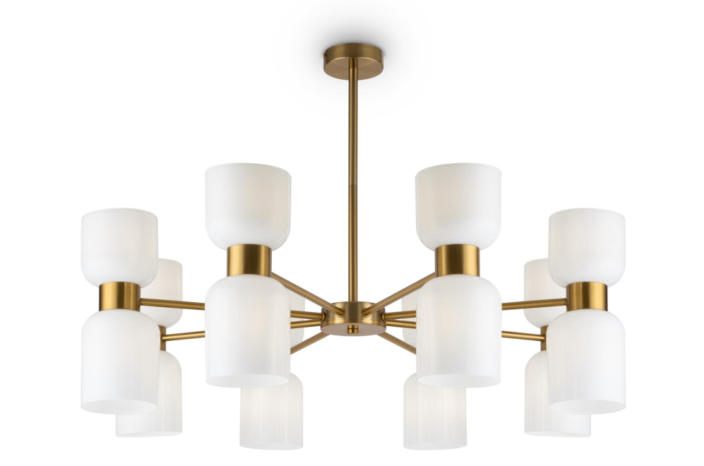 Люстра на штанге Savia FR5203PL-16BS