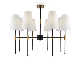 Люстра FR5196PL-08BBS