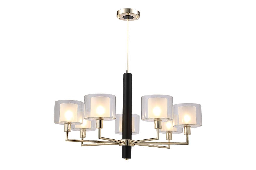 Люстра на штанге MAESTRO SP-PL7 GOLD