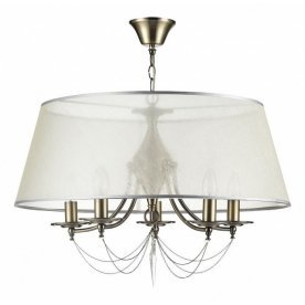 Люстра Garcia FR2908-PL-05C-BZ