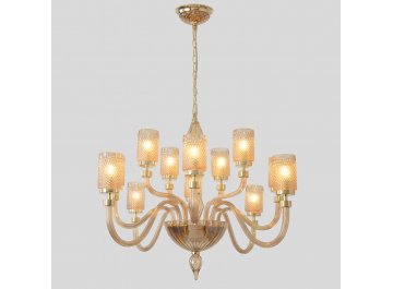 Люстра SILVESTRO SP12 AMBER