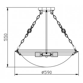 Светильник на штанге Combinare CL232-44-R