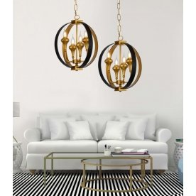 Подвесная люстра Demetra LDP 1225-4 +GD