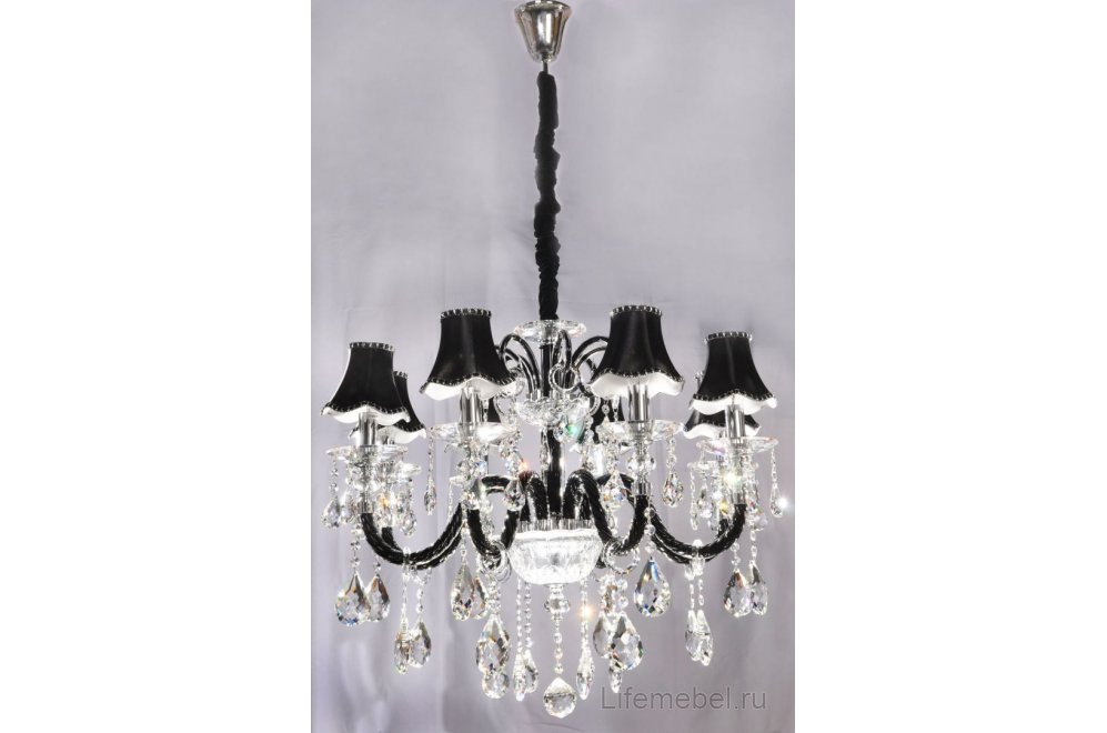 Подвесная люстра Denica LDP 66249-8 BK