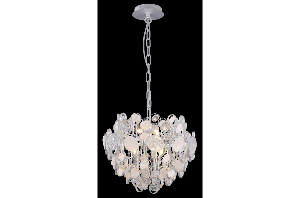 Подвесная люстра DESEO SP6 D460 SILVER