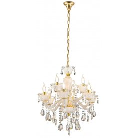 Подвесная люстра LDP 7028-6+3 WT