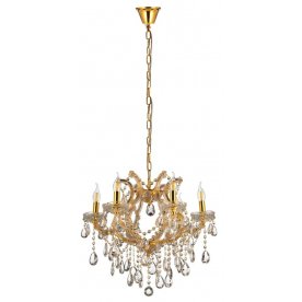 Подвесная люстра LDP 7029-6 GD