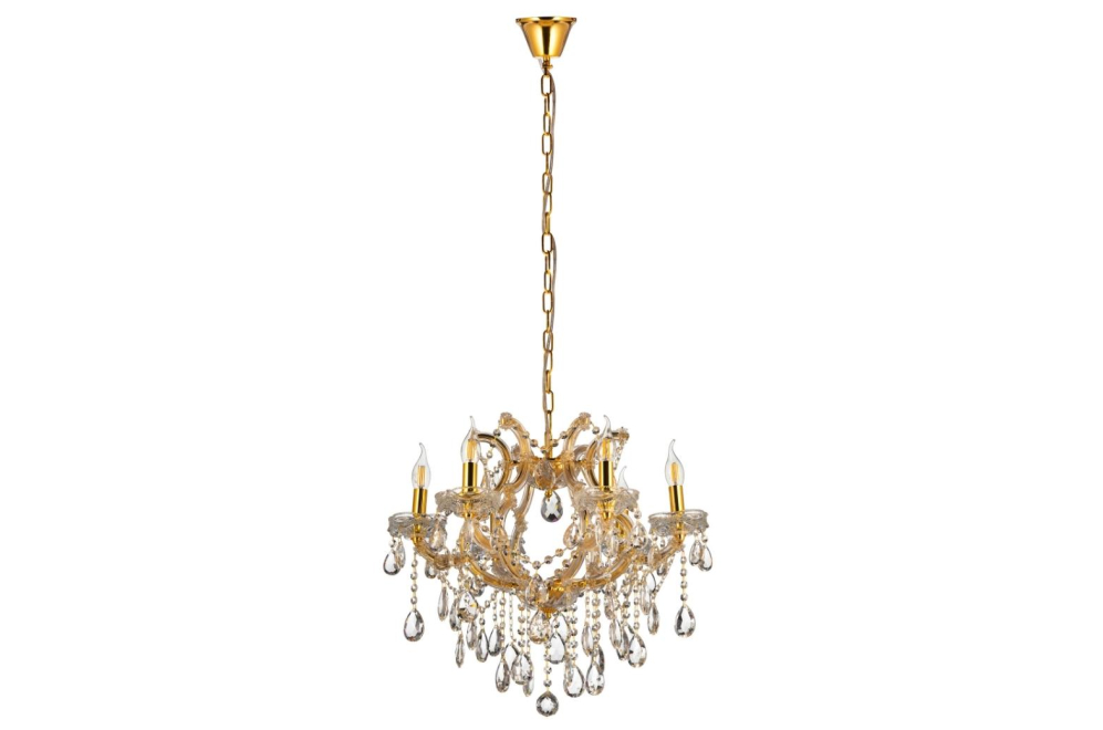 Подвесная люстра Eliza LDP 7029-6 GD