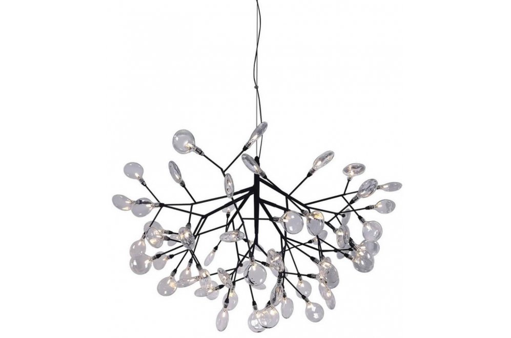 Подвесная люстра Evita Evita SP63 BLack/Transparent