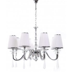 Подвесная люстра LDP 1158-8 WT
