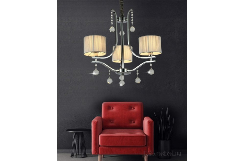 Подвесная люстра Fontenea LDP 8443-3 CHR
