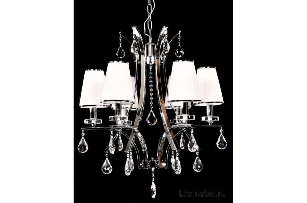 Подвесная люстра Glamour LDP 66247-6 WT
