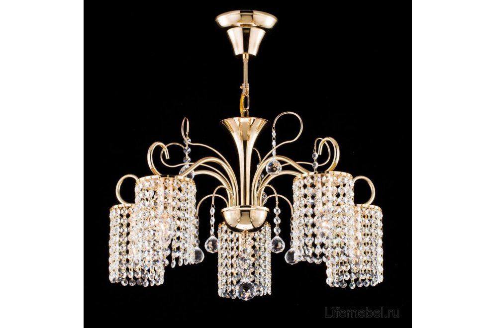 Подвесная люстра Leona Gold FR1127-PL-05-G