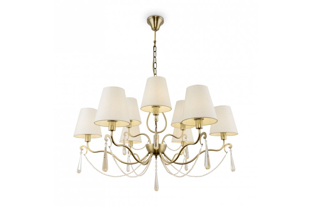 Подвесная люстра Madeline FR2019PL-09BS