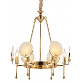 Подвесная люстра LDP 8010-6 F.GD