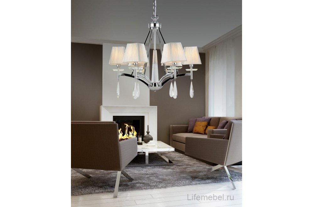 Подвесная люстра Valentina LDP 1240-6 CHR
