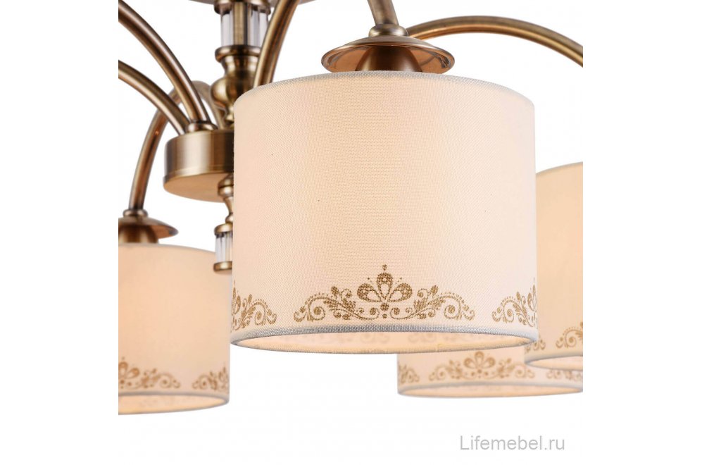 Потолочная люстра Ksenia FR2539CL-06BS
