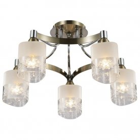 Потолочная люстра Eurosize 3 TOC003-05-R