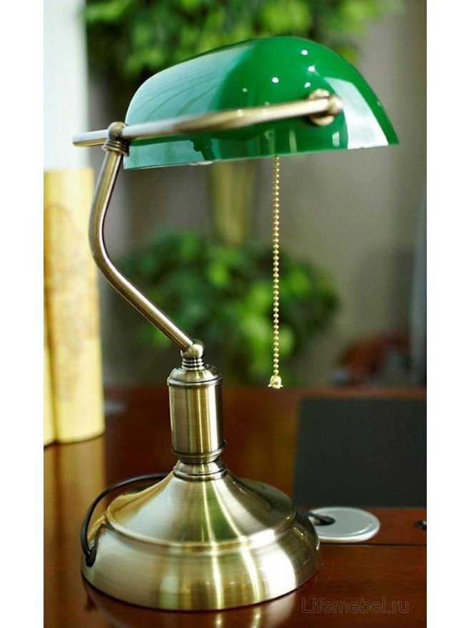 Настольная лампа Banker  LDT 305 GR