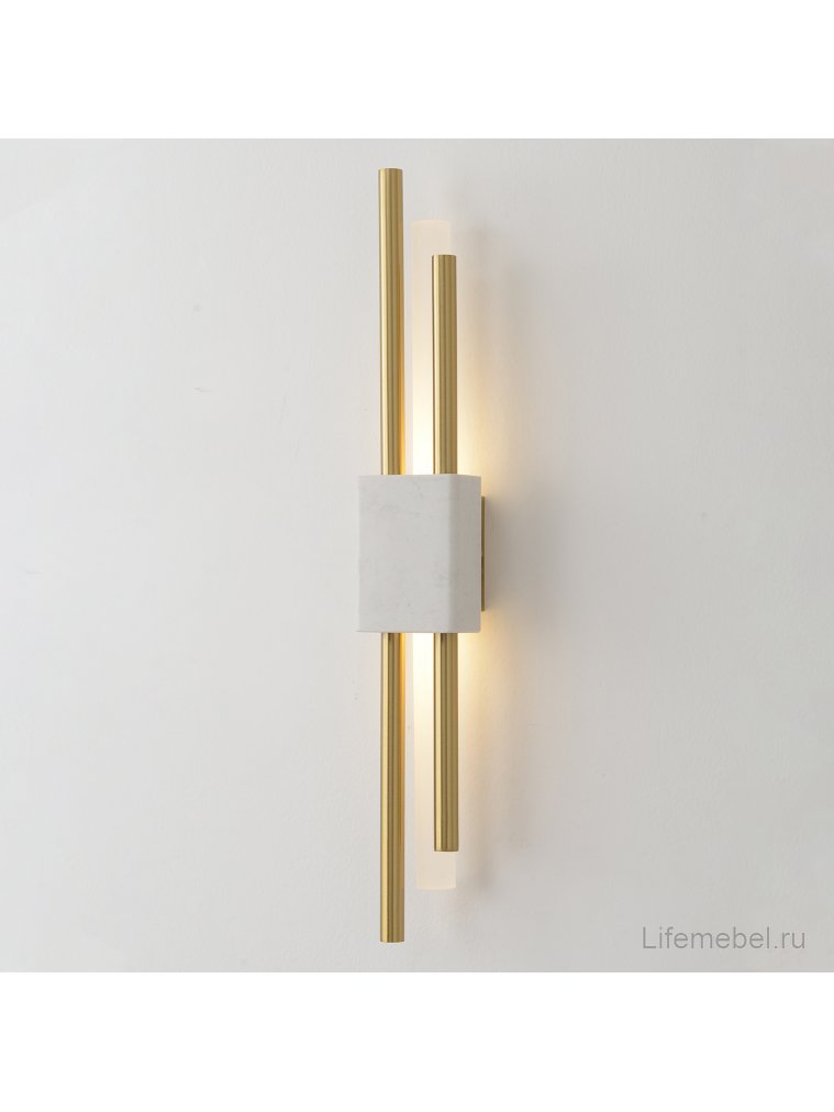 Бра CARTA AP6W LED WHITE/BRASS