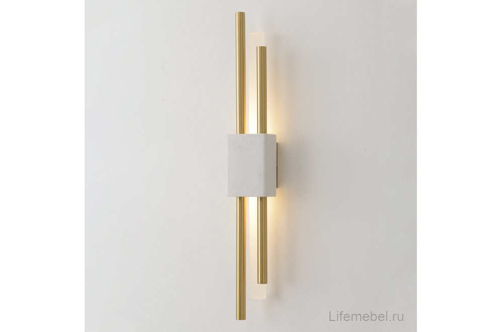 Бра CARTA AP6W LED WHITE/BRASS
