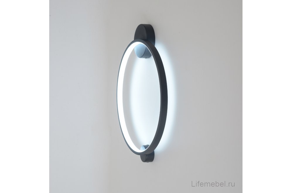 Бра REAL AP18W LED BLACK