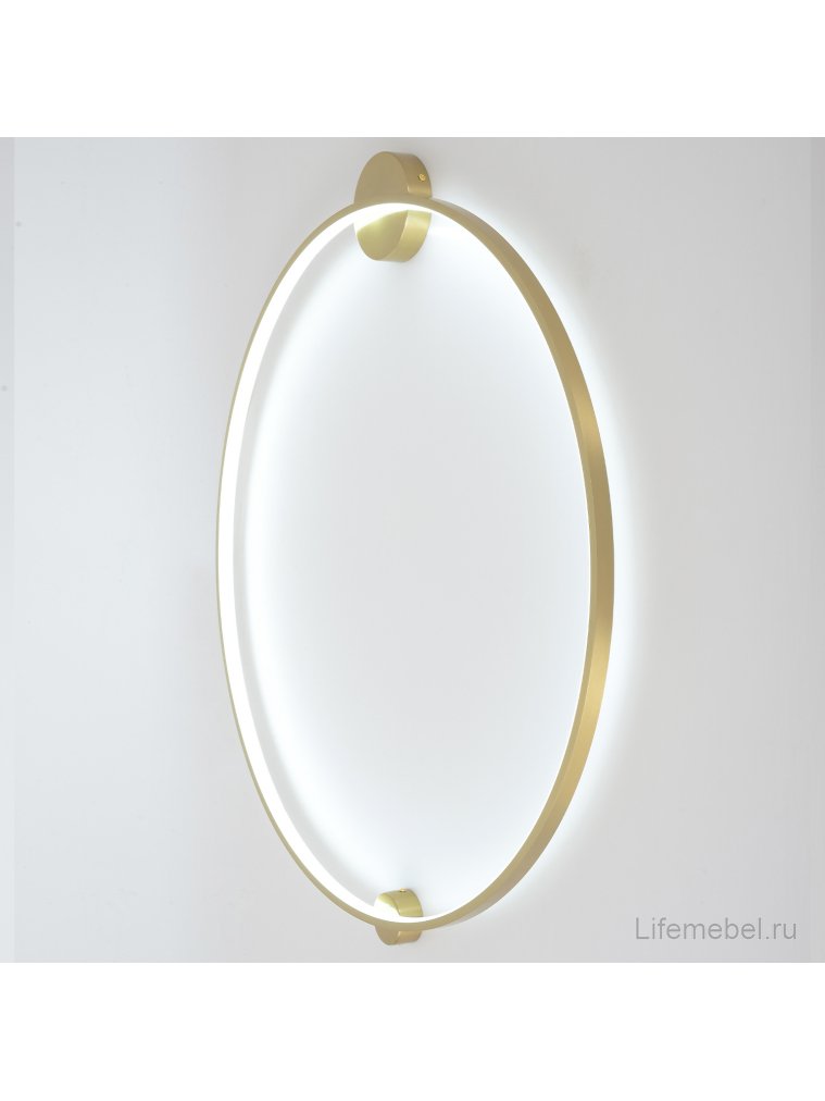 Бра REAL AP35W LED BRASS