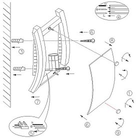 Накладной светильник Admiral 41309