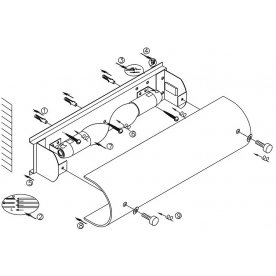 Накладной светильник Line 4101