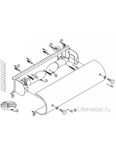 Настенно-потолочный светильник Line 4101