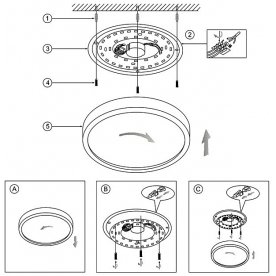 Накладной светильник Robyn 41686
