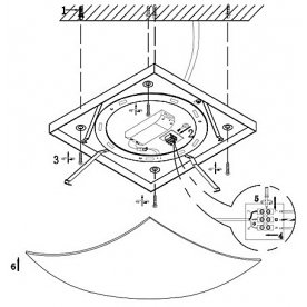 Накладной светильник Vanilla 40449