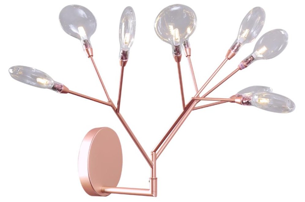 Настенный светильник EVITA AP9 COPPER/TRANSPARENT