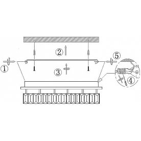 Настенный светильник Silurus 49220-9W